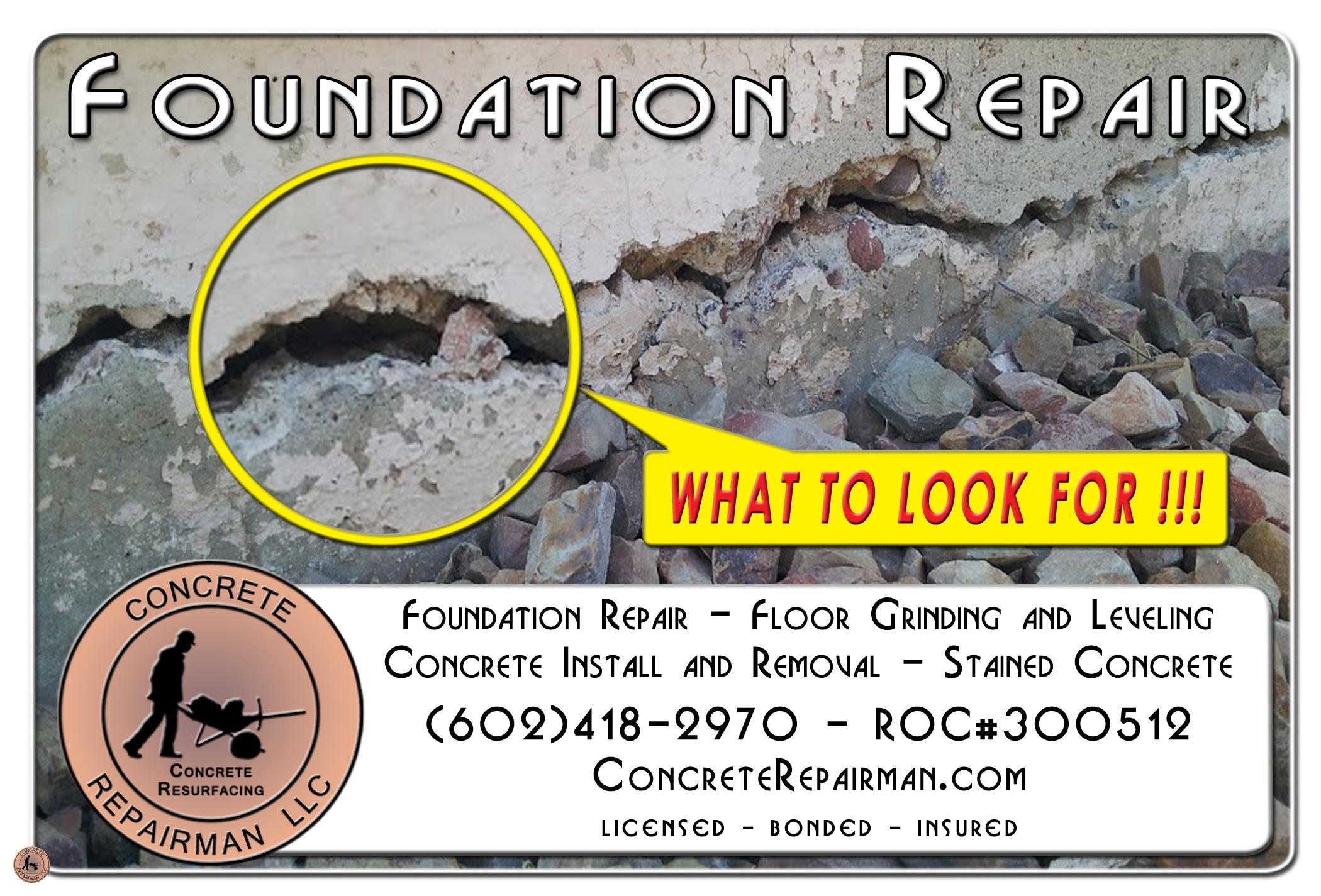 Foundation Repair Foundation Inspection