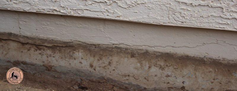 Foundation Repair Waterproofing - Does your stem wall look like this?