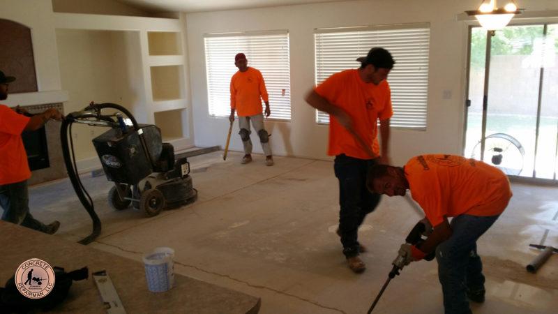 Concrete Grinding & Leveling - Concrete Floor Repair Arizona