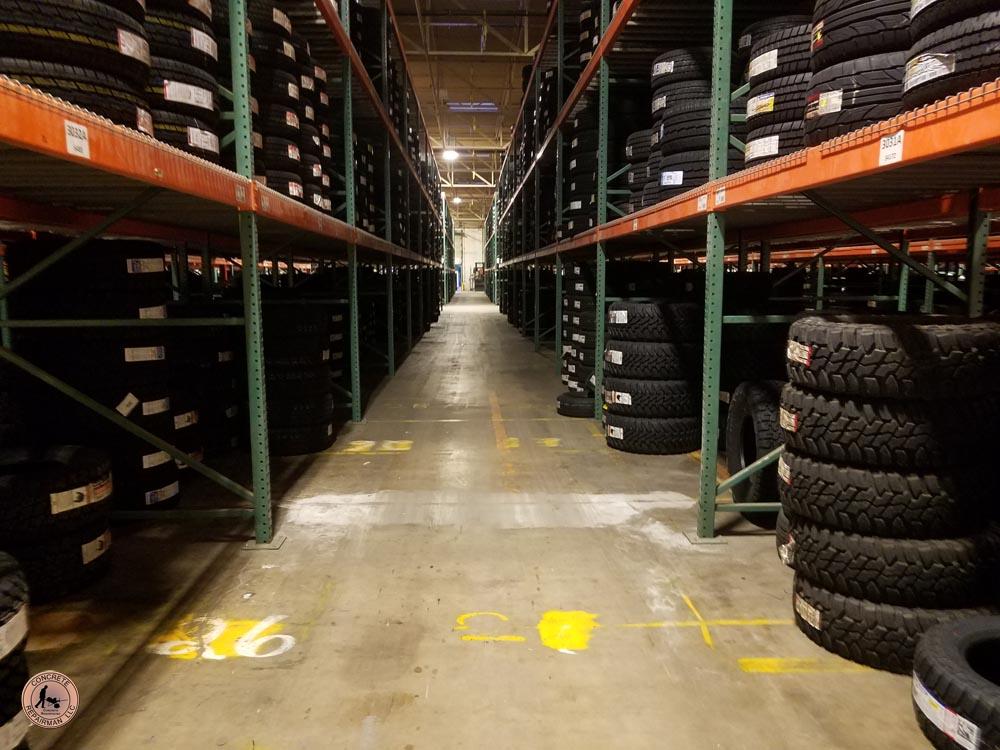 Warehouse Floor Repair 50,000 Sq Ft