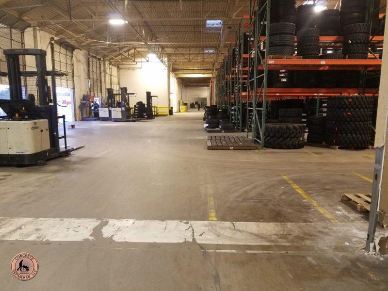 Concrete Grinding & Leveling - Industrial Warehouse Floor Repair Phoenix Arizona