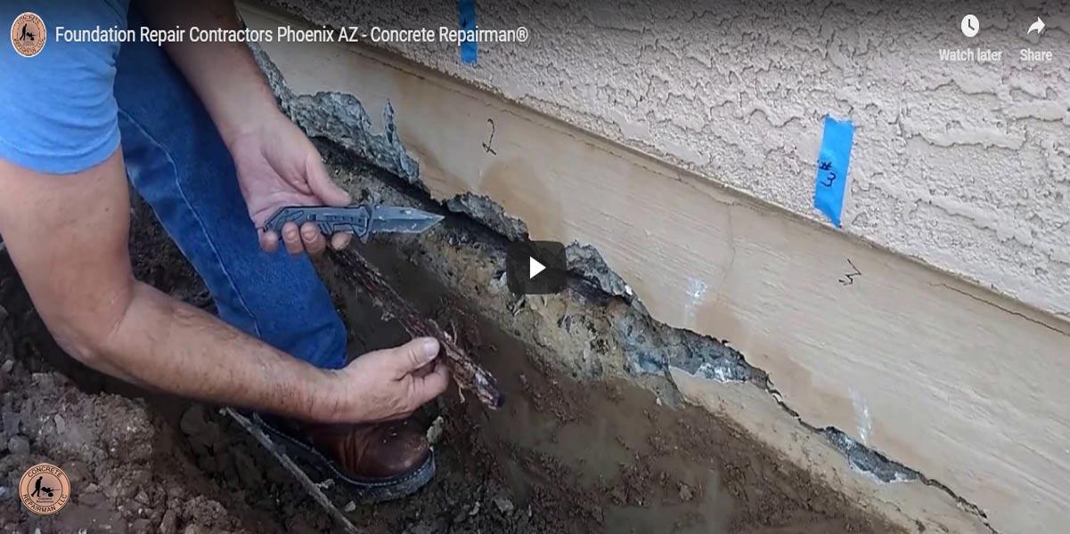 Foundation Repair Contractors Phoenix AZ - Concrete Repairman®