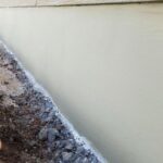 Stem Wall Crack Repair, Waterproofing, and Paint