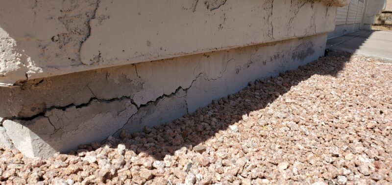 Stem Wall Cracks Tempe Arizona Contractors Fix Foundation Walls