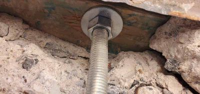 NEW Anchor Bolt “Fidget Anchor” Foundation repair, stem wall repair J-Bolts - Concrete Repairman