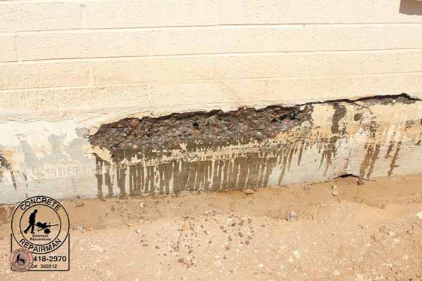 Concrete Repairman performing a Foundation Inspection with slab and crack evaluation — call today for expert structural assessment and homeowner protection.