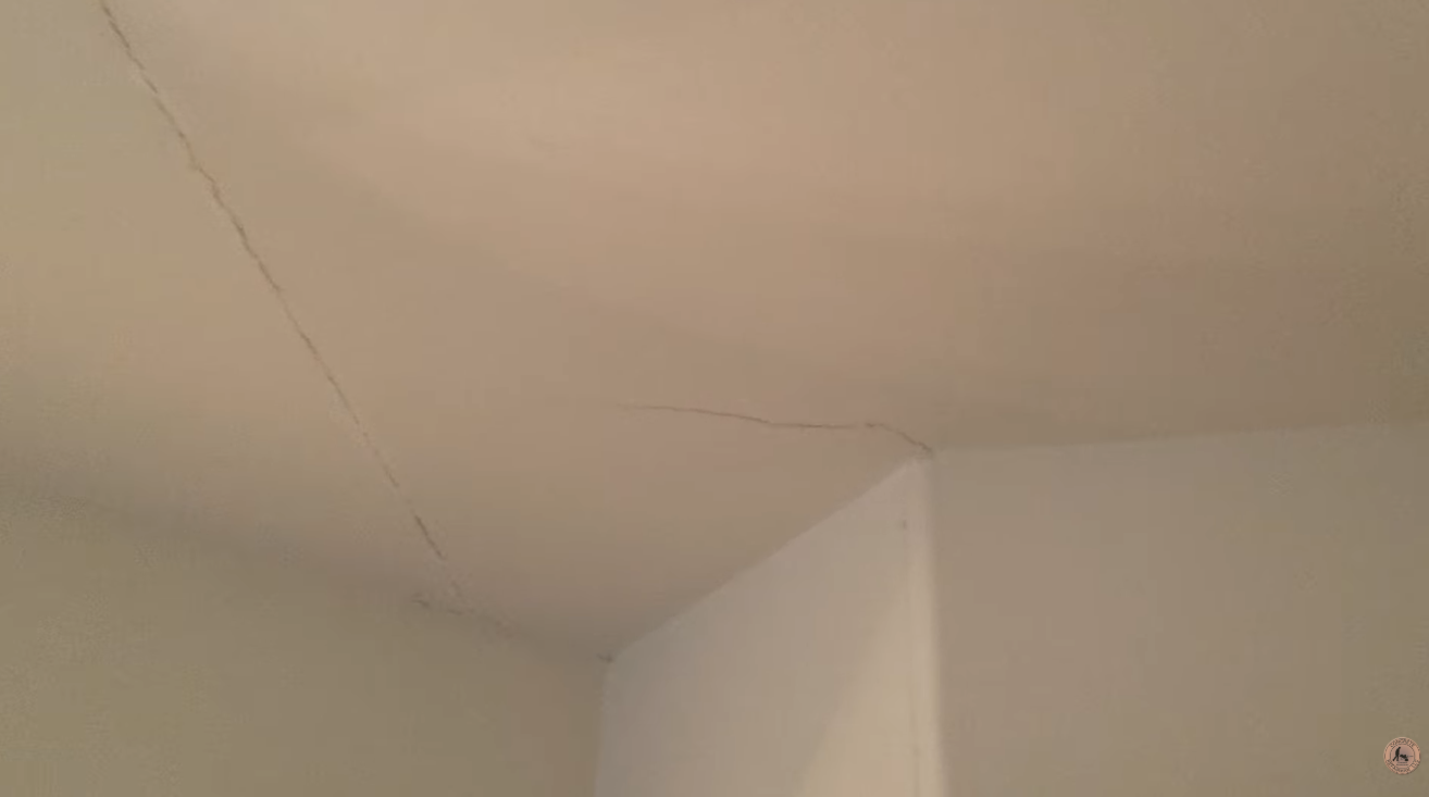 Drywall cracks in a home with signs of foundation damage. Contact Concrete Repairman LLC at (480) 725-7614 for a professional inspection and repair plan to protect your home.