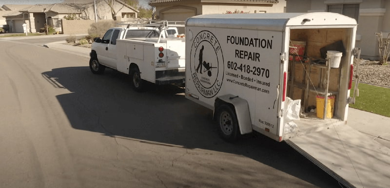 Concrete Repairman LLC provides thorough foundation repair services